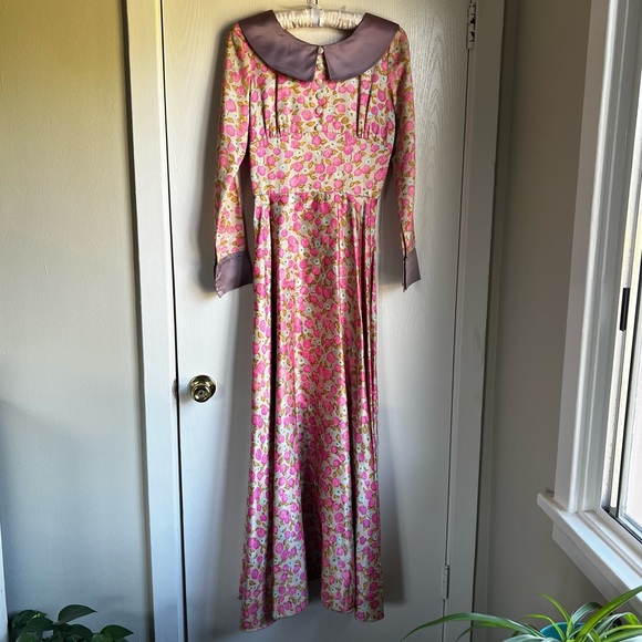 Amazing, handmade vintage dress 💕 - Picture 2 of 9